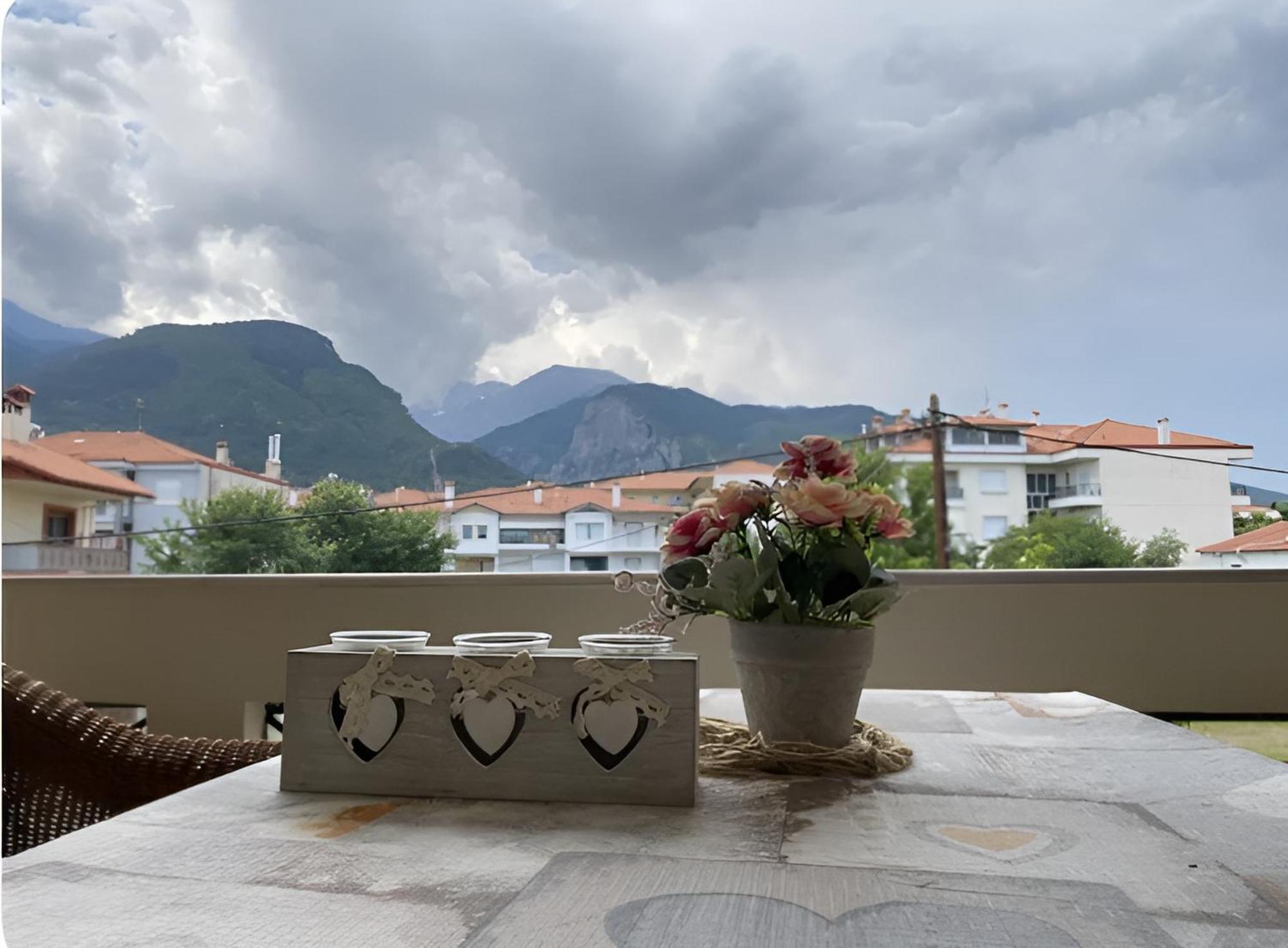 Ferienwohnung Στη Γοητεία Του Ολύμπου Litochoro Exterior foto